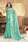 Trijoya Vol 2 By Vallabhi Printed Designer Chiffon Sarees Wholesale Shop In Surat